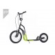Koloběžka City 16"-12" Black/Green