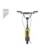 Koloběžka City 16"-12" Black/Yellow