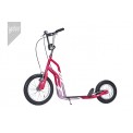 Koloběžka City 16"-12" Magenta/Pink