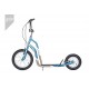 Koloběžka City 16"-12" Skyblue/Gold