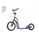 Koloběžka City 16"-12" Black/Violet