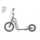 Koloběžka City 16"-12" Black/Violet